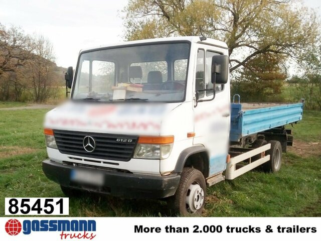 Mercedes-Benz Vario 612 DK 4x2, Kipper-Meiller - Volquete furgoneta: foto 1 Mercedes-Benz Vario 612 DK 4x2, Kipper-Meiller - Volquete furgoneta: foto 1