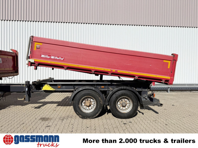 Müller-Mitteltal KA-TA-R 18.0, Alu-Bordwände, ca. 10m³ - Remolque volquete: foto 3 Müller-Mitteltal KA-TA-R 18.0, Alu-Bordwände, ca. 10m³ - Remolque volquete: foto 3