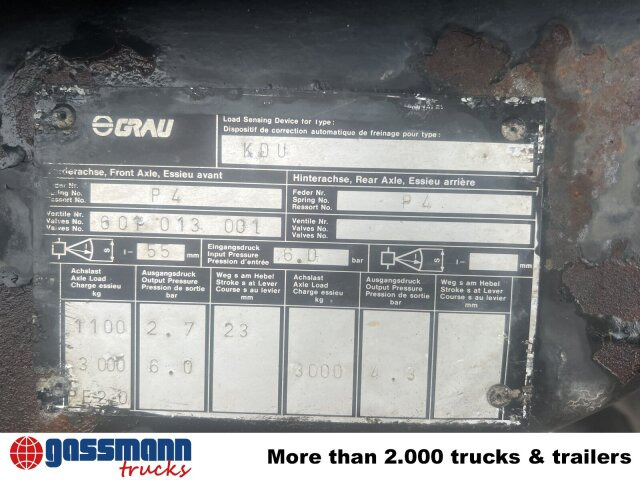 Müller-Mitteltal KDU 6 - Remolque volquete: foto 2 Müller-Mitteltal KDU 6 - Remolque volquete: foto 2