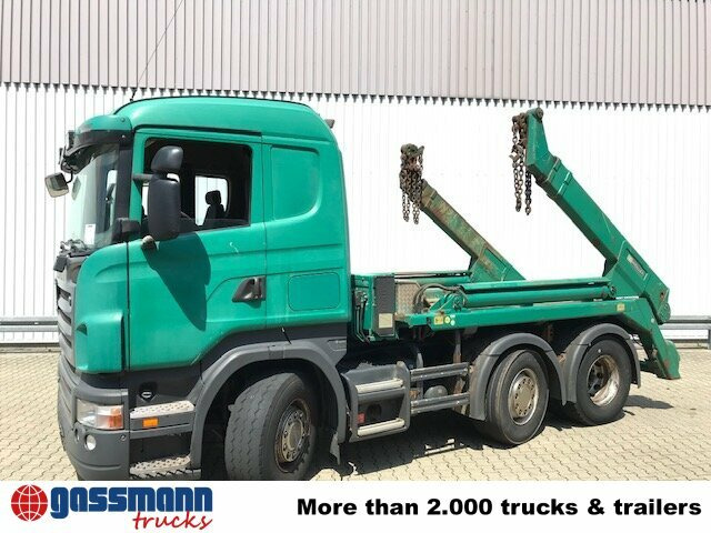 Scania R420 6x2/4 Vorlauflenk-/Liftachse - Camión portacontenedor de cadenas: foto 3 Scania R420 6x2/4 Vorlauflenk-/Liftachse - Camión portacontenedor de cadenas: foto 3