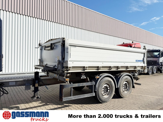 Schmitz Cargobull ZKI 18-4.9, Alu-Bordwände, ca. 10m³ - Remolque volquete: foto 4 Schmitz Cargobull ZKI 18-4.9, Alu-Bordwände, ca. 10m³ - Remolque volquete: foto 4