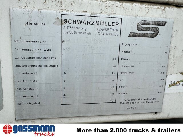 Schwarzmüller AZ 18 - Remolque caja abierta: foto 3 Schwarzmüller AZ 18 - Remolque caja abierta: foto 3