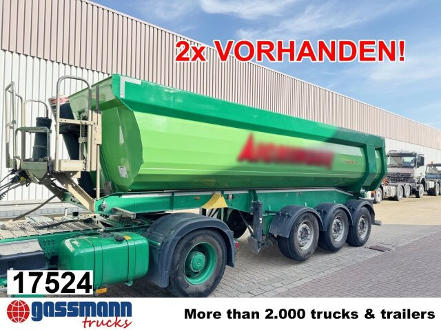 Schwarzmüller K-Serie Kippauflieger, Hardoxmulde ca. 25m³, 2x - Semirremolque volquete: foto 1 Schwarzmüller K-Serie Kippauflieger, Hardoxmulde ca. 25m³, 2x - Semirremolque volquete: foto 1