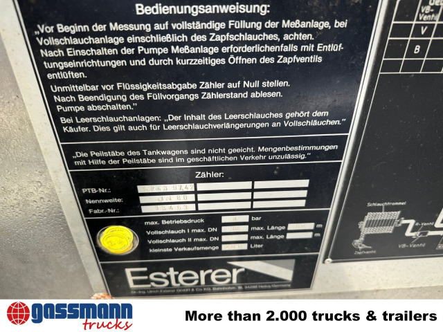 Tankaufbau ca. 13.350l, 2 Kammern - Camión cisterna: foto 5 Tankaufbau ca. 13.350l, 2 Kammern - Camión cisterna: foto 5