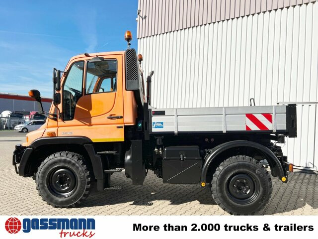 Unimog U 300 4x4, Kipper, Kommunalhydraulik, - Camión caja abierta, Vehículo municipal: foto 2 Unimog U 300 4x4, Kipper, Kommunalhydraulik, - Camión caja abierta, Vehículo municipal: foto 2