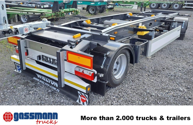 Remolque multilift/ Portacontenedores de cadenas nuevo Wielton PS2H M3 Schlitten-Abrollanhänger: foto 8 Remolque multilift/ Portacontenedores de cadenas nuevo Wielton PS2H M3 Schlitten-Abrollanhänger: foto 8