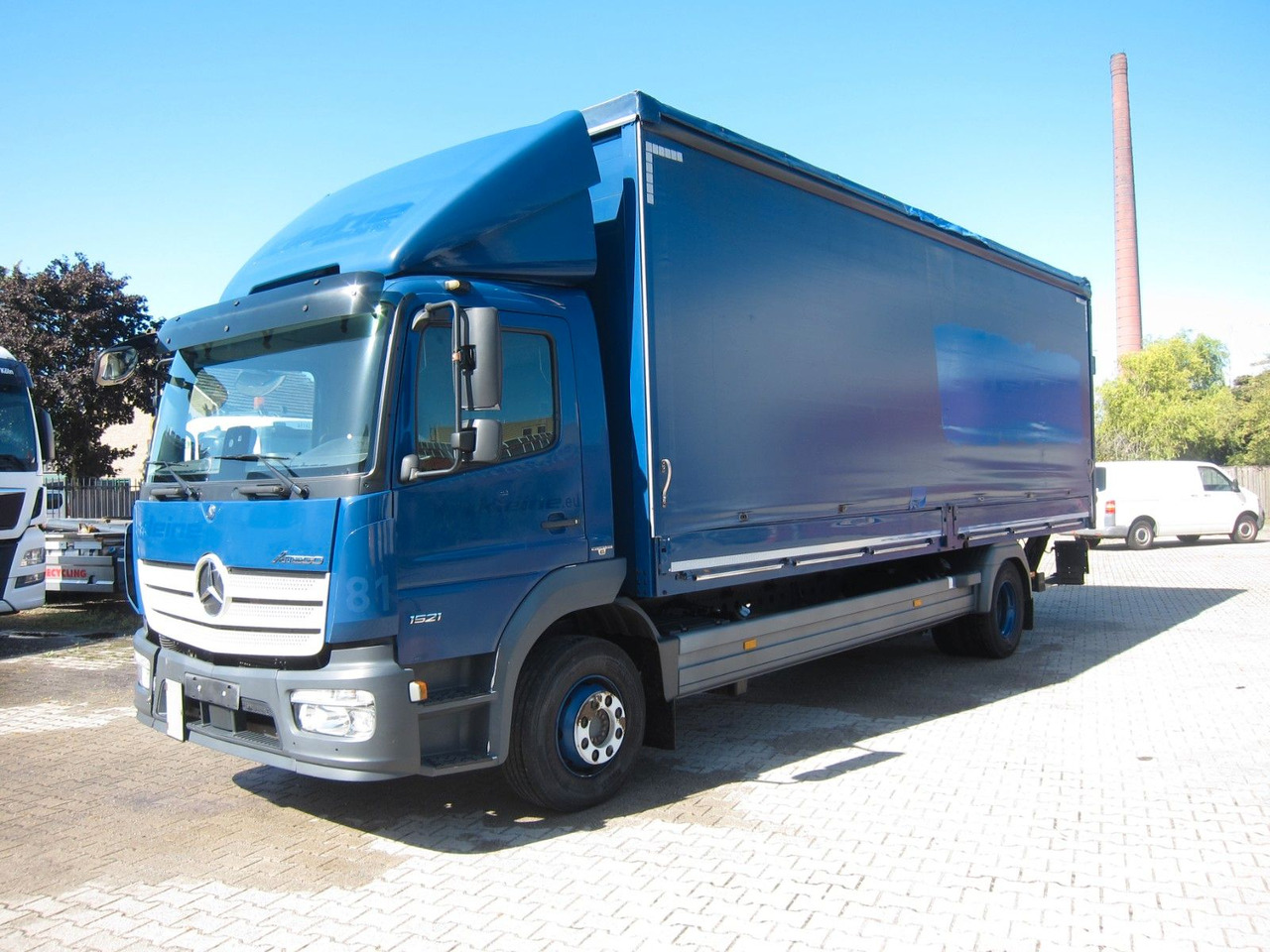 Mercedes-Benz Atego 1521 L Bordwande LBW 338tkm E6 - Camión lona: foto 2 Mercedes-Benz Atego 1521 L Bordwande LBW 338tkm E6 - Camión lona: foto 2