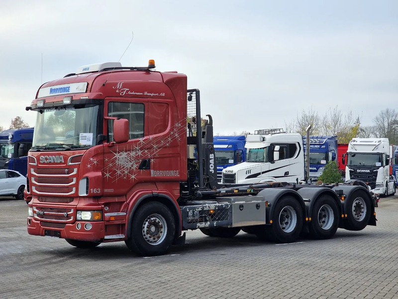 Scania R730 V8 Highline - 8x4*4 - JOAB Hooklift - Steering axle - Full air - Night clima - Camión multibasculante: foto 3 Scania R730 V8 Highline - 8x4*4 - JOAB Hooklift - Steering axle - Full air - Night clima - Camión multibasculante: foto 3