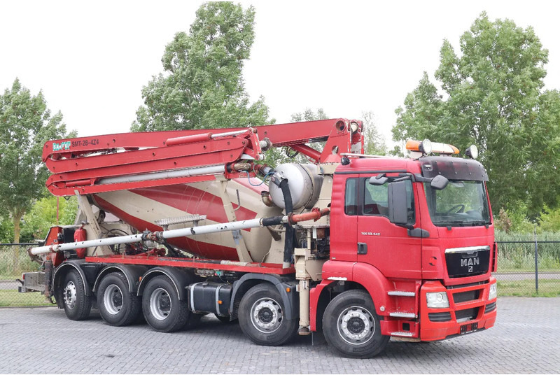 MAN TGS 50.440 | 10X4*6 | SARAKA 28 METER | 8M3 MIXER - Bomba de hormigón: foto 4 MAN TGS 50.440 | 10X4*6 | SARAKA 28 METER | 8M3 MIXER - Bomba de hormigón: foto 4