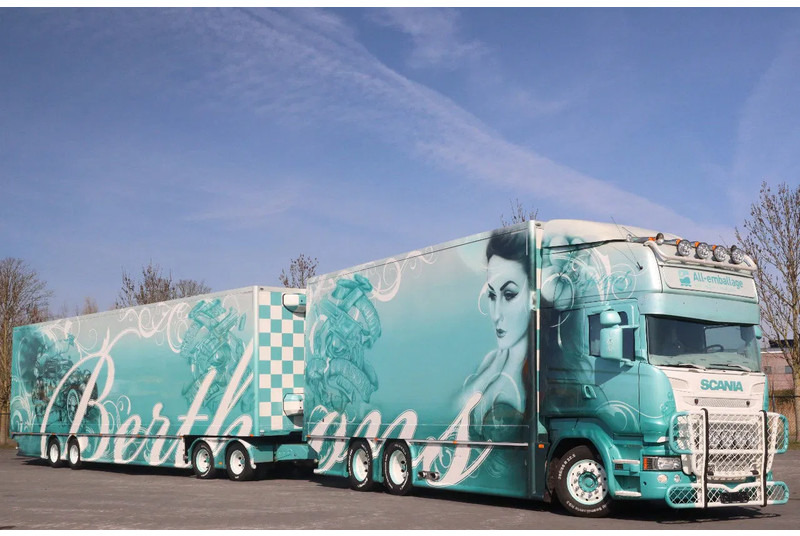 Scania R560 V8 | BERTHONS HOT ROD | CUSTOM SPECIAL TRUCK - Camión caja cerrada: foto 1 Scania R560 V8 | BERTHONS HOT ROD | CUSTOM SPECIAL TRUCK - Camión caja cerrada: foto 1