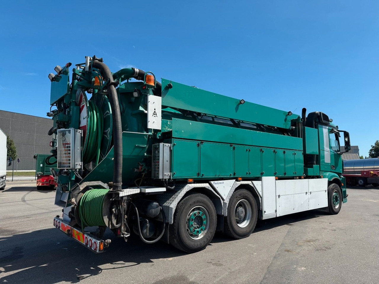 Mercedes-Benz Actros 2551 6x2*4 Hvidtved Larsen Flexline 311 - Limpieza de alcantarillado: foto 3 Mercedes-Benz Actros 2551 6x2*4 Hvidtved Larsen Flexline 311 - Limpieza de alcantarillado: foto 3