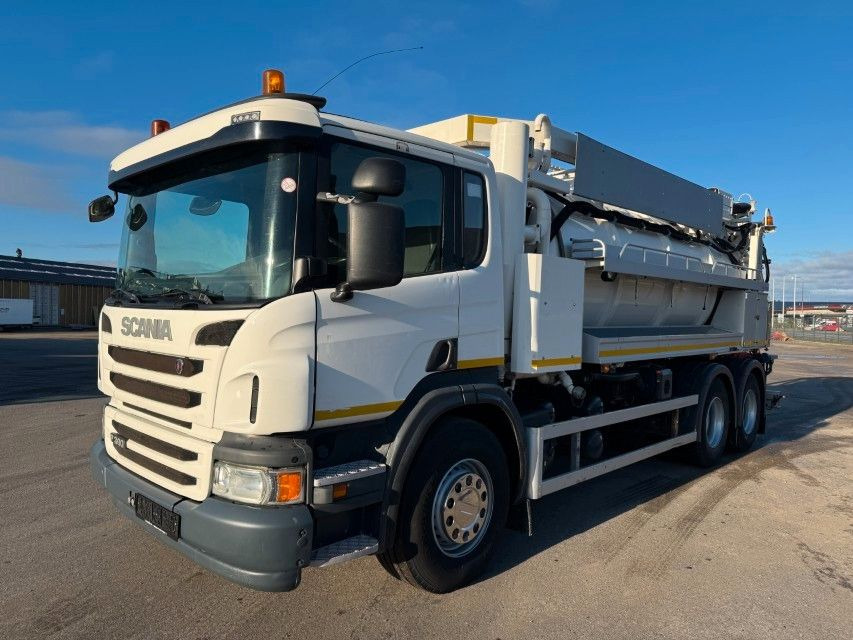 Scania P360 Euro 6 6x4 JHL Hvidtved Larsen FlexLine 312 - Limpieza de alcantarillado: foto 1 Scania P360 Euro 6 6x4 JHL Hvidtved Larsen FlexLine 312 - Limpieza de alcantarillado: foto 1