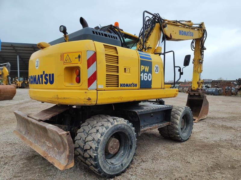 Komatsu PW160-8 - Excavadora de ruedas: foto 4 Komatsu PW160-8 - Excavadora de ruedas: foto 4