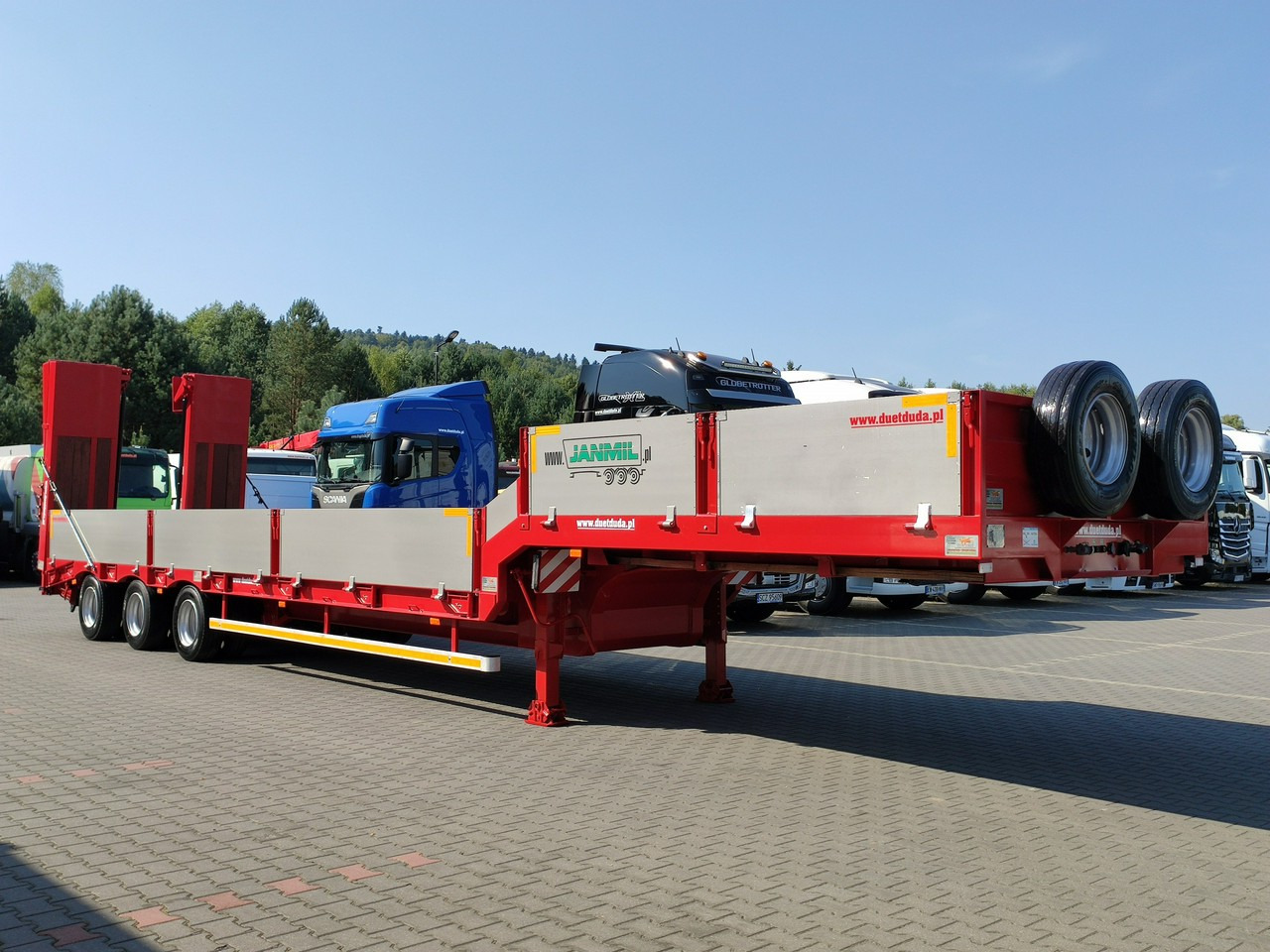 Bodex JANMIL Burtówka Laweta Niskopodłogowa Podczołgówka 3-Osie - Semirremolque góndola rebajadas: foto 5 Bodex JANMIL Burtówka Laweta Niskopodłogowa Podczołgówka 3-Osie - Semirremolque góndola rebajadas: foto 5