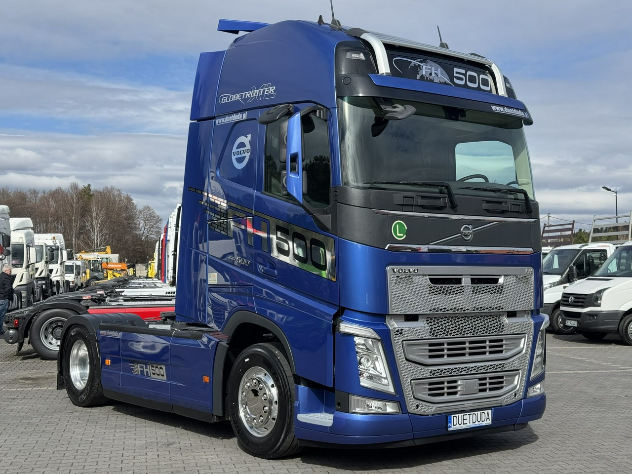 Cabeza tractora Volvo FH4 500 E6 Standard Globetrotter XL Klima Postojowa Alufelgi: foto 1