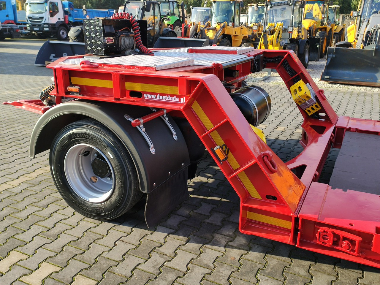 Semirremolque góndola rebajadas EMTECH 2 osiowa PCN 18 TIEFBETT Zagłębiana Rozciągana Oś Skrętna UNIKAT: foto 16 Semirremolque góndola rebajadas EMTECH 2 osiowa PCN 18 TIEFBETT Zagłębiana Rozciągana Oś Skrętna UNIKAT: foto 16