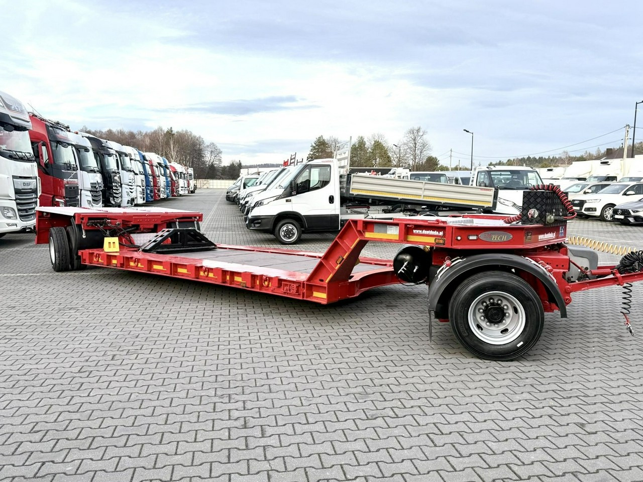 Semirremolque góndola rebajadas EMTECH 2 osiowa PCN 18 TIEFBETT Zagłębiana Rozciągana Oś Skrętna UNIKAT: foto 11 Semirremolque góndola rebajadas EMTECH 2 osiowa PCN 18 TIEFBETT Zagłębiana Rozciągana Oś Skrętna UNIKAT: foto 11