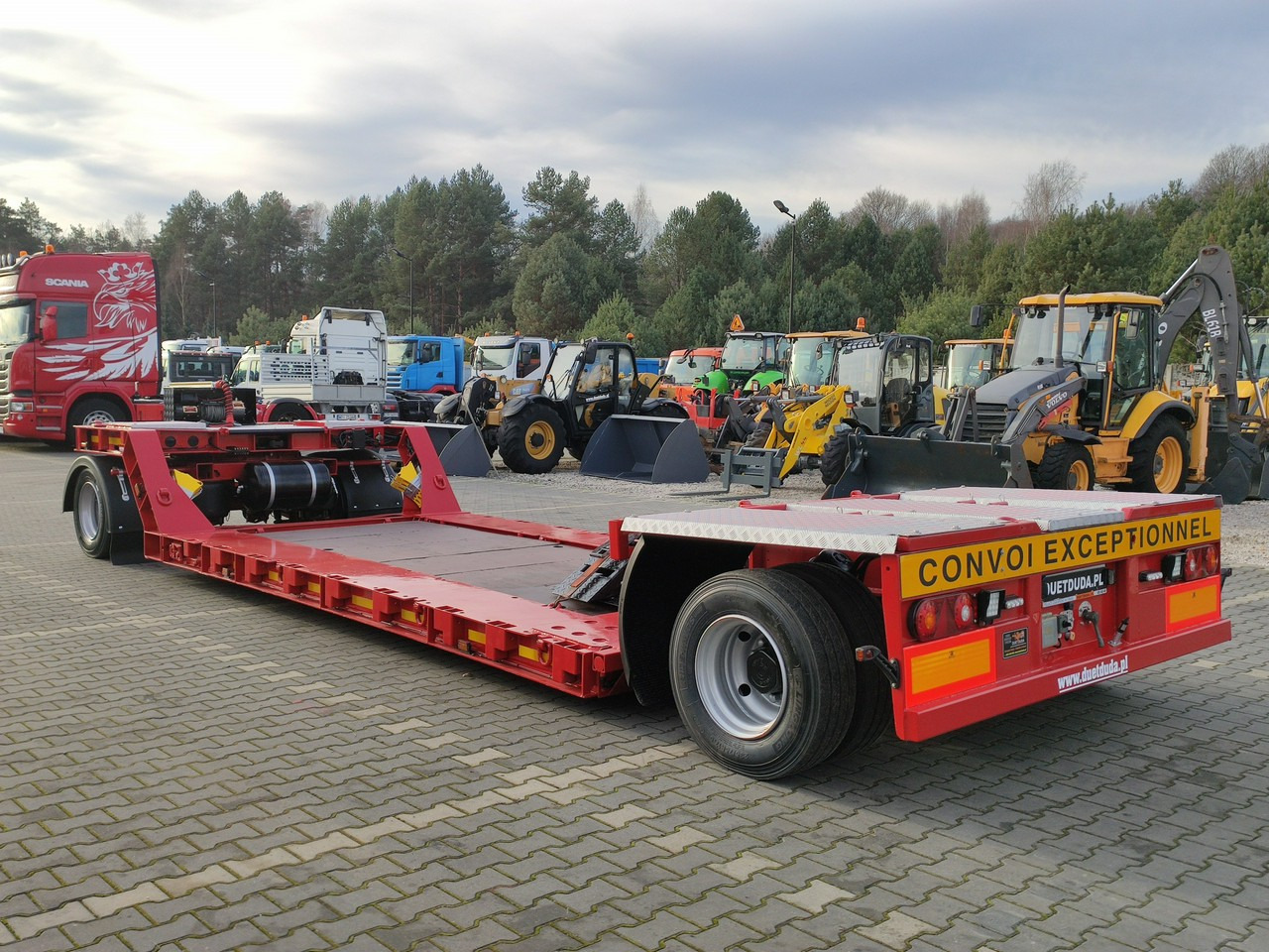 Semirremolque góndola rebajadas EMTECH 2 osiowa PCN 18 TIEFBETT Zagłębiana Rozciągana Oś Skrętna UNIKAT: foto 7 Semirremolque góndola rebajadas EMTECH 2 osiowa PCN 18 TIEFBETT Zagłębiana Rozciągana Oś Skrętna UNIKAT: foto 7