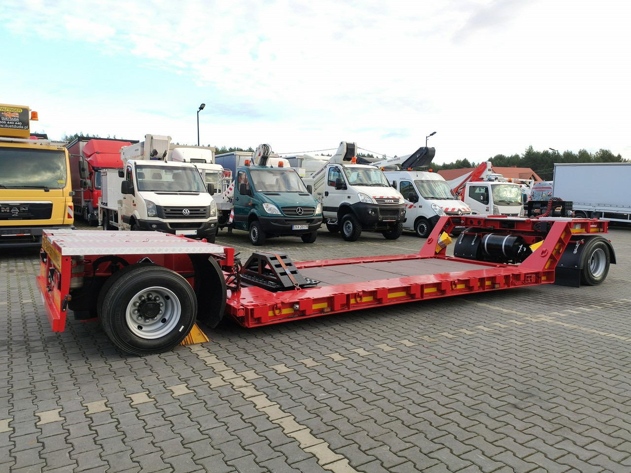 Semirremolque góndola rebajadas EMTECH 2 osiowa PCN 18 TIEFBETT Zagłębiana Rozciągana Oś Skrętna UNIKAT: foto 8 Semirremolque góndola rebajadas EMTECH 2 osiowa PCN 18 TIEFBETT Zagłębiana Rozciągana Oś Skrętna UNIKAT: foto 8