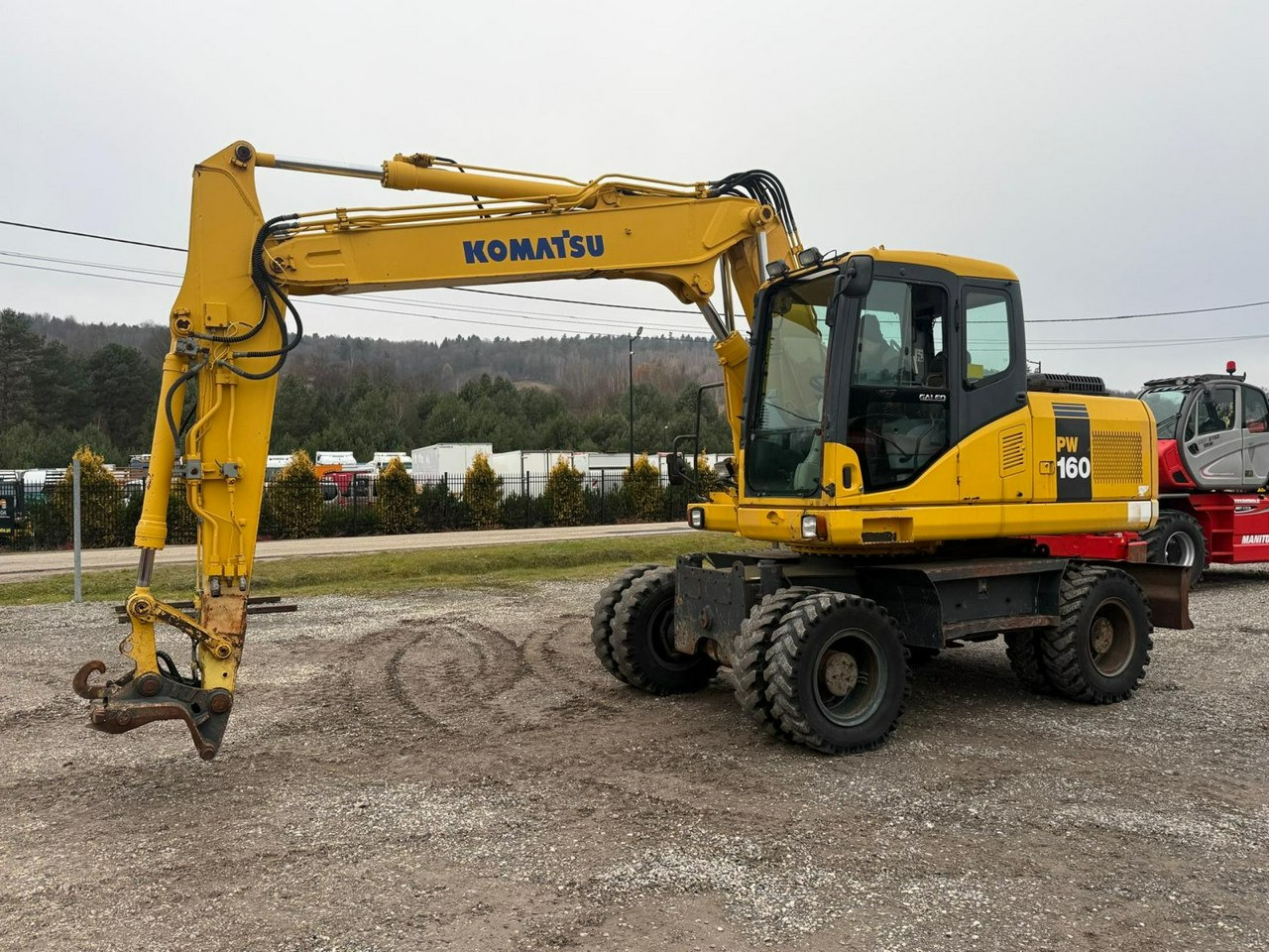 Komatsu PW160-7H Szybko Złącze Sprawna Stan Dobry - Excavadora de ruedas: foto 1 Komatsu PW160-7H Szybko Złącze Sprawna Stan Dobry - Excavadora de ruedas: foto 1