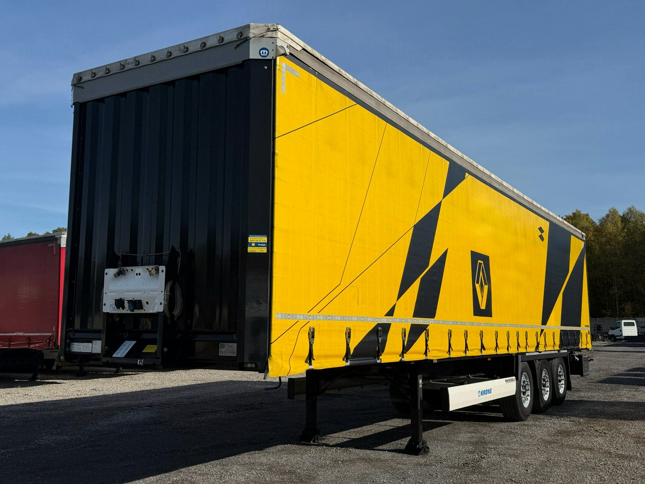 Krone SD Standard COIL MULDA Alufelgi 2019r - Semirremolque lona: foto 3 Krone SD Standard COIL MULDA Alufelgi 2019r - Semirremolque lona: foto 3