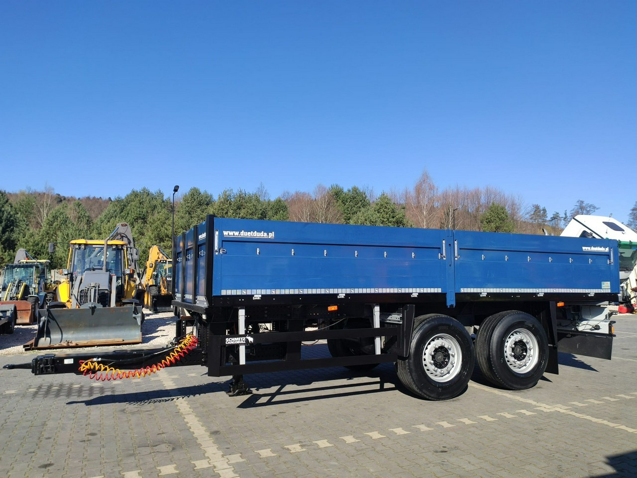 Schmitz Cargobull Ciężarowa 2-osiowa na poduszkach Tandem Stan Unikat !!! - Remolque caja abierta: foto 3 Schmitz Cargobull Ciężarowa 2-osiowa na poduszkach Tandem Stan Unikat !!! - Remolque caja abierta: foto 3