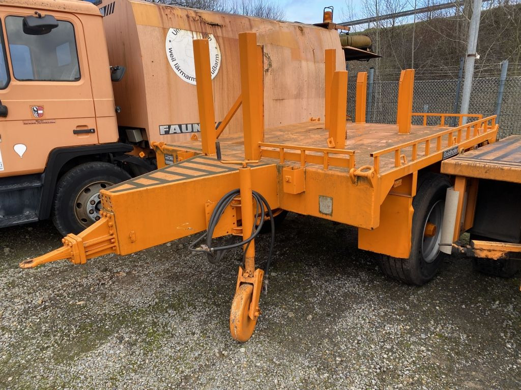 Eggers ZX 9E Anhänger für Ballastgewichte | BPW - Remolque caja abierta: foto 2 Eggers ZX 9E Anhänger für Ballastgewichte | BPW - Remolque caja abierta: foto 2