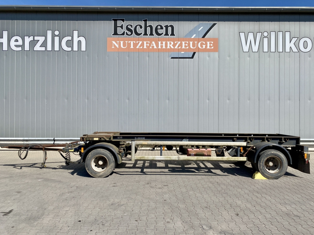 Hüffermann HSA 18.65 / Schlittenanhänger - Remolque multilift/ Portacontenedores de cadenas: foto 2 Hüffermann HSA 18.65 / Schlittenanhänger - Remolque multilift/ Portacontenedores de cadenas: foto 2