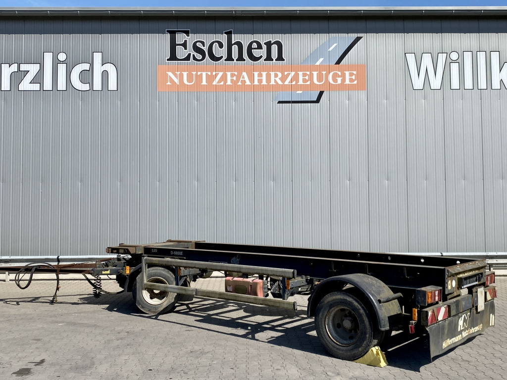 Hüffermann HSA 18.65 / Schlittenanhänger - Remolque multilift/ Portacontenedores de cadenas: foto 3 Hüffermann HSA 18.65 / Schlittenanhänger - Remolque multilift/ Portacontenedores de cadenas: foto 3