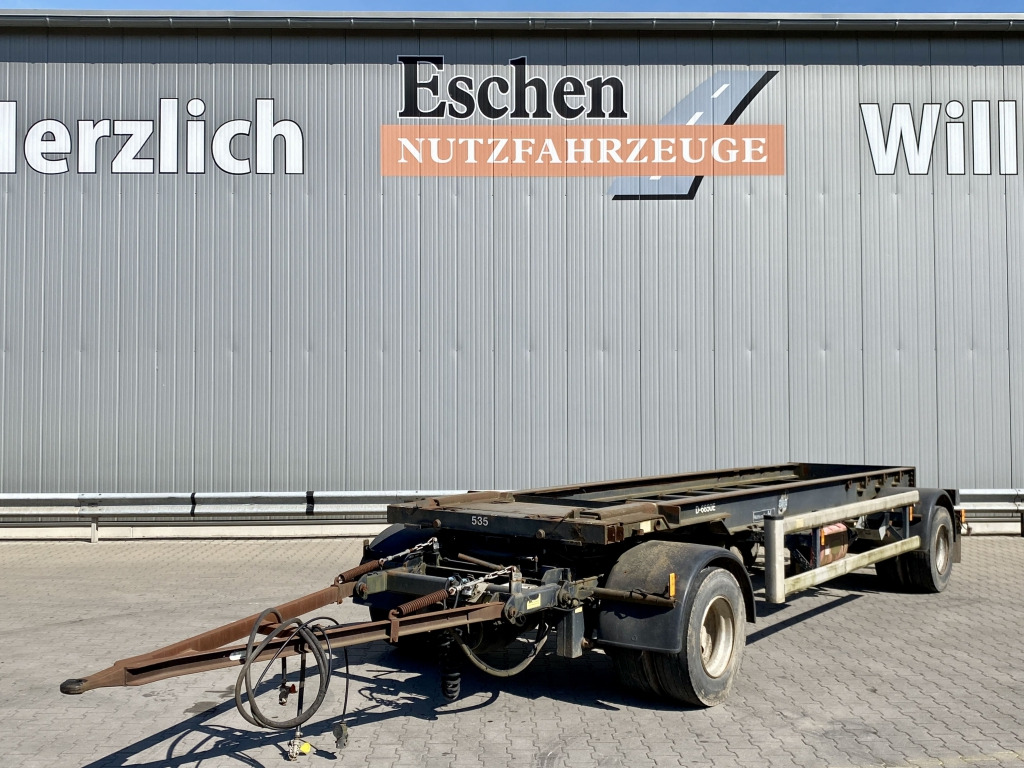 Hüffermann HSA 18.65 / Schlittenanhänger - Remolque multilift/ Portacontenedores de cadenas: foto 1 Hüffermann HSA 18.65 / Schlittenanhänger - Remolque multilift/ Portacontenedores de cadenas: foto 1