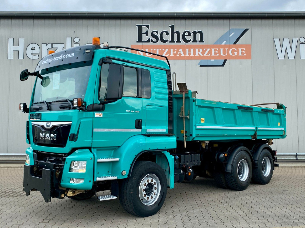 MAN 26.460 6x4|MEILLER/Bordmatik*Navi*Kommunalschild - Camión volquete: foto 1 MAN 26.460 6x4|MEILLER/Bordmatik*Navi*Kommunalschild - Camión volquete: foto 1