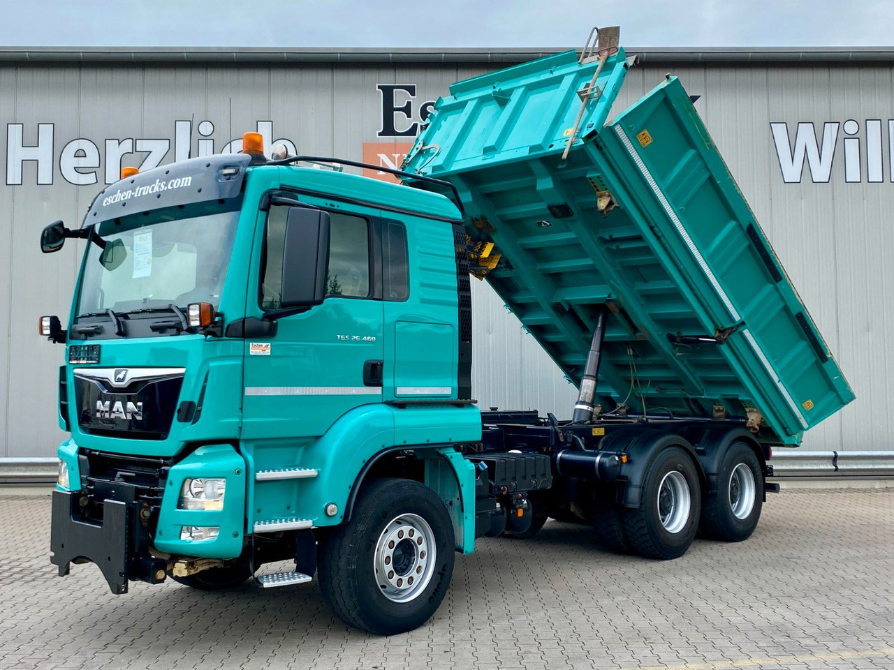 MAN 26.460 6x4|MEILLER/Bordmatik*Navi*Kommunalschild - Camión volquete: foto 2 MAN 26.460 6x4|MEILLER/Bordmatik*Navi*Kommunalschild - Camión volquete: foto 2