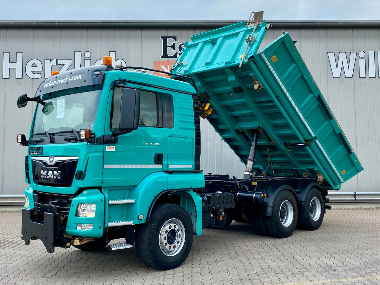 MAN 26.460 6x4|MEILLER/Bordmatik*Navi*Kommunalschild - Camión volquete: foto 1 MAN 26.460 6x4|MEILLER/Bordmatik*Navi*Kommunalschild - Camión volquete: foto 1