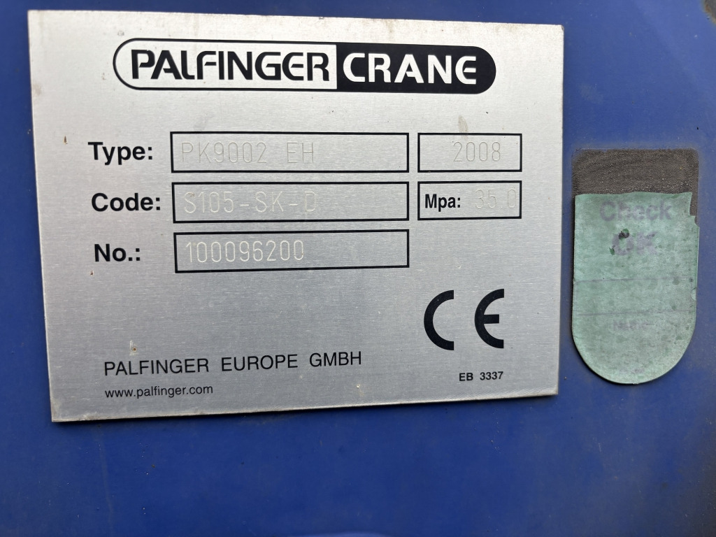 Camión caja abierta MAN TGA 18.350  4x2 LL / Palfinger PK9002 EH Kran: foto 10