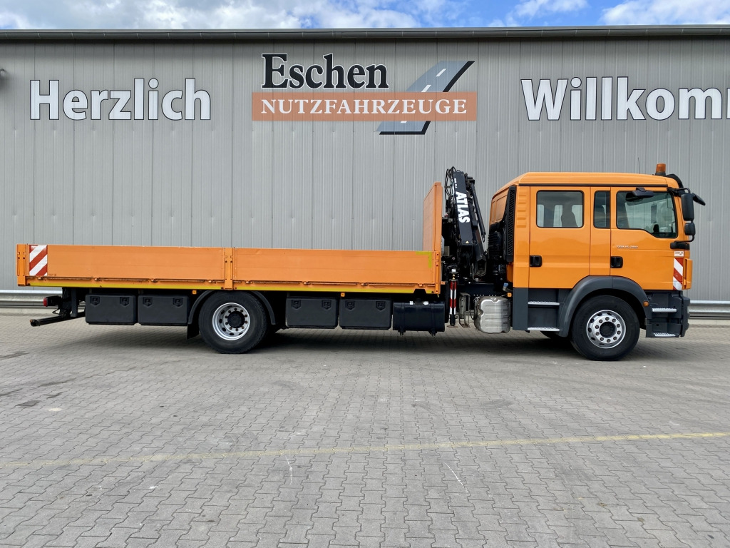 Camión caja abierta, Camión grúa MAN TGM 15.290 4x2 BL / Atlas AK 75.2 Kran: foto 7