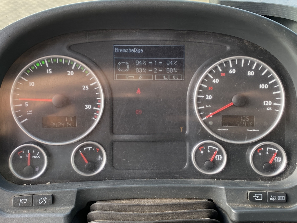 Camión caja abierta, Camión grúa MAN TGM 15.290 4x2 BL / HIAB Faltkran: foto 12