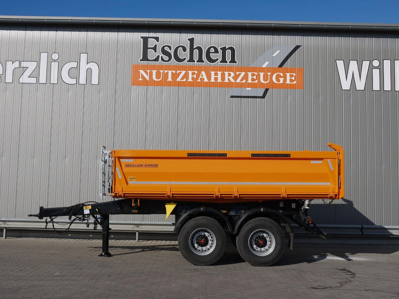Meiller MZDA 18.22 |*NEW* abklappbare Seitenwand*Trommel - Remolque volquete: foto 2 Meiller MZDA 18.22 |*NEW* abklappbare Seitenwand*Trommel - Remolque volquete: foto 2