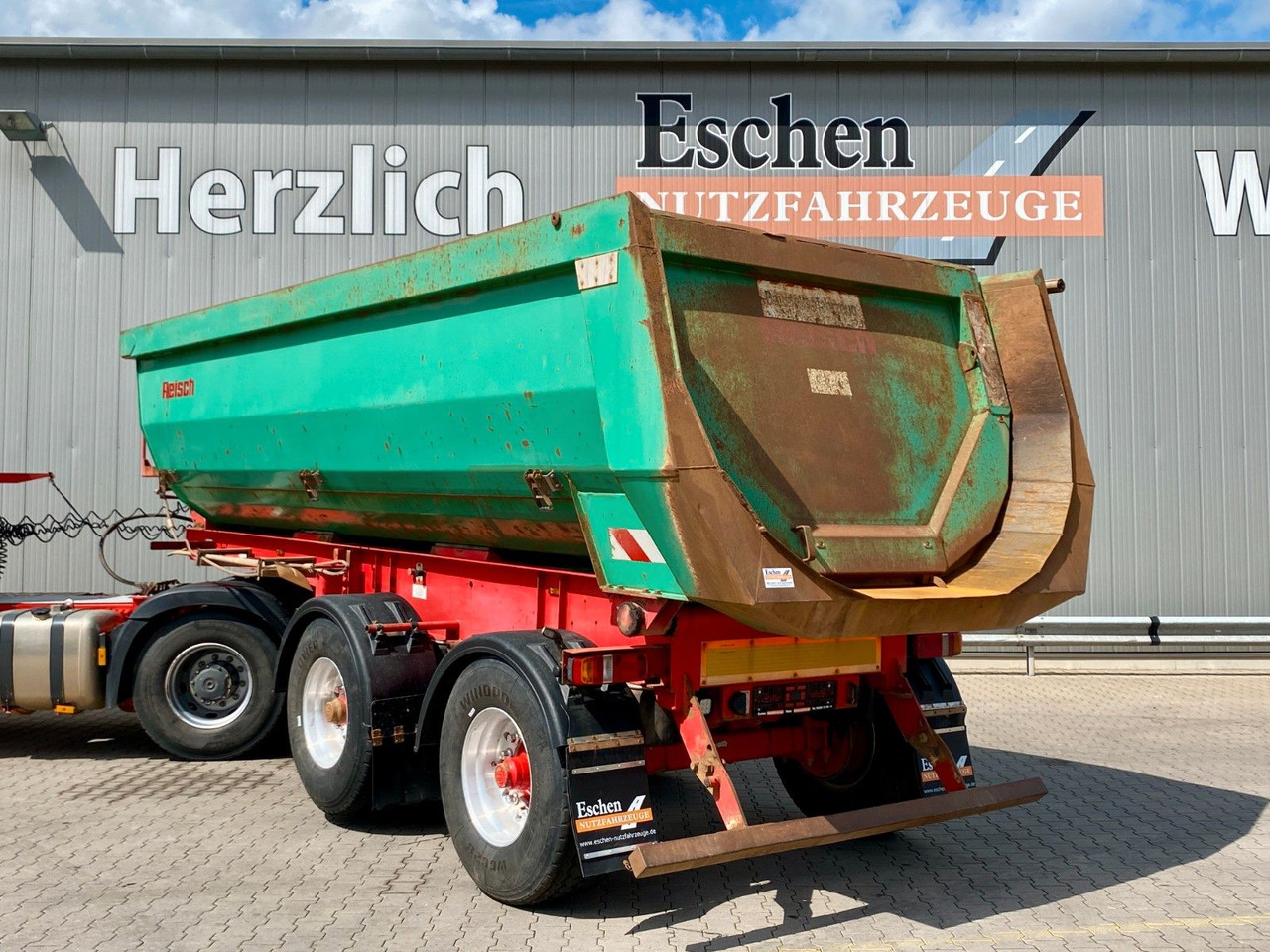 Reisch RHKS-31/20 SSL | Stahl 23m³*Luft-Lift*Kurzsattel - Semirremolque volquete: foto 3 Reisch RHKS-31/20 SSL | Stahl 23m³*Luft-Lift*Kurzsattel - Semirremolque volquete: foto 3