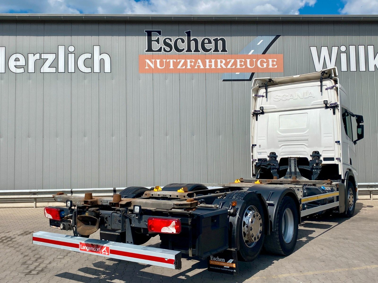 Scania R 450 B 6x2*4 BDF | Retarder*AHK*Lift*SDG Rahmen - Camión portacontenedore/ Intercambiable: foto 5 Scania R 450 B 6x2*4 BDF | Retarder*AHK*Lift*SDG Rahmen - Camión portacontenedore/ Intercambiable: foto 5