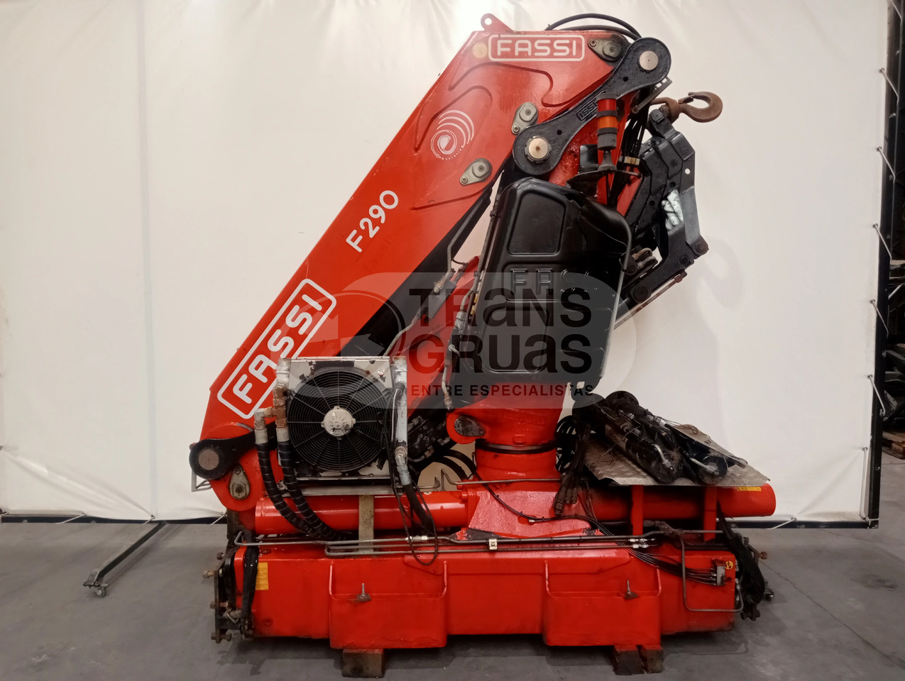 Grúa Fassi F290A.24 - Grúa para camión para Camión: foto 2 Grúa Fassi F290A.24 - Grúa para camión para Camión: foto 2