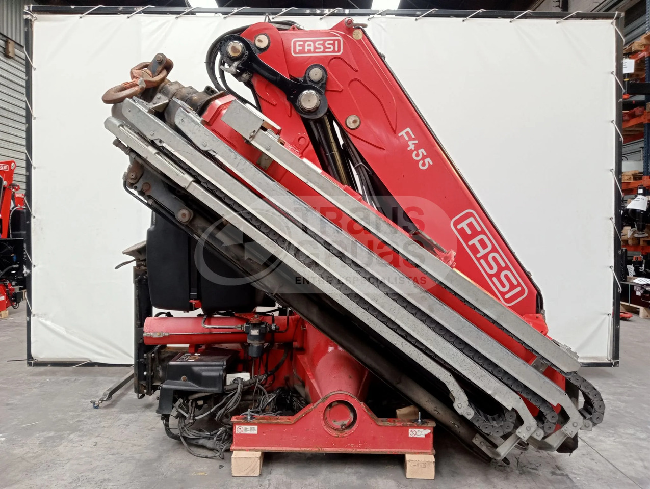 Grúa fassi F455A.2.26 E-DYNAMIC - Grúa para camión para Camión: foto 4 Grúa fassi F455A.2.26 E-DYNAMIC - Grúa para camión para Camión: foto 4
