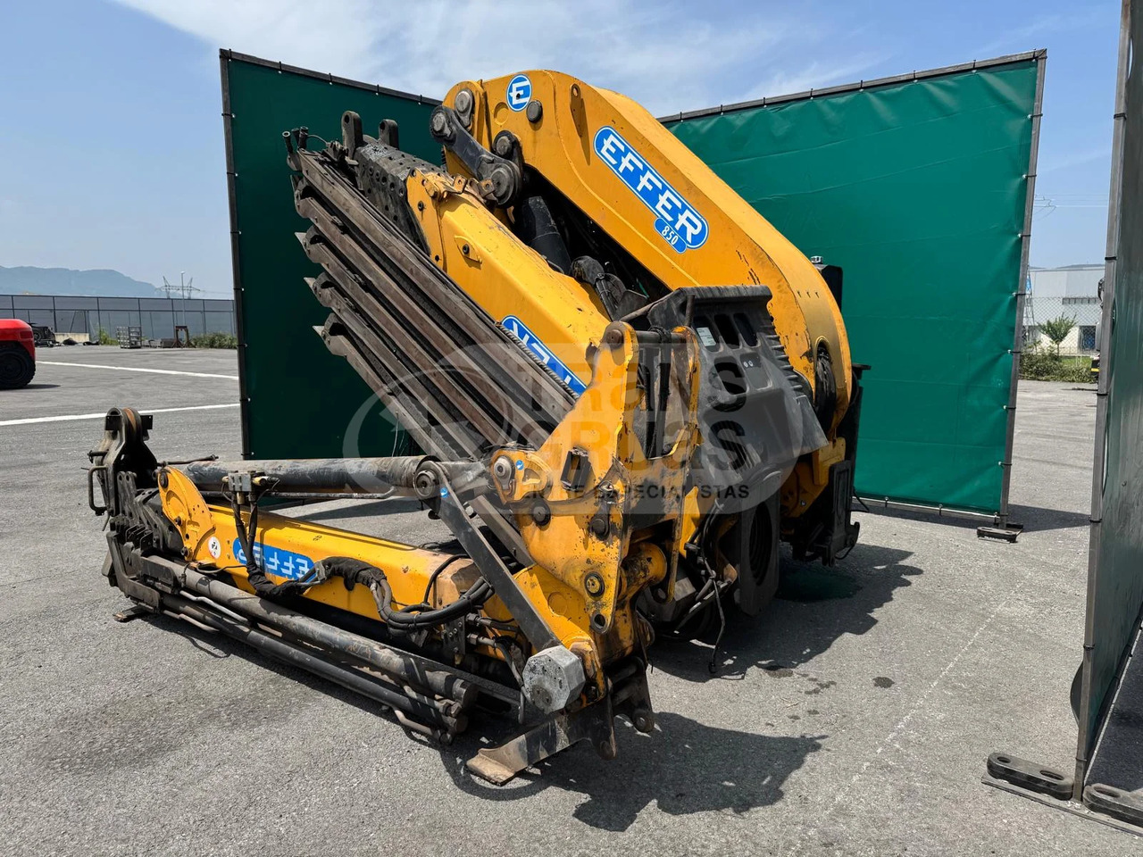 Grúa hidráulica Effer 850 8S - Grúa para camión: foto 1 Grúa hidráulica Effer 850 8S - Grúa para camión: foto 1