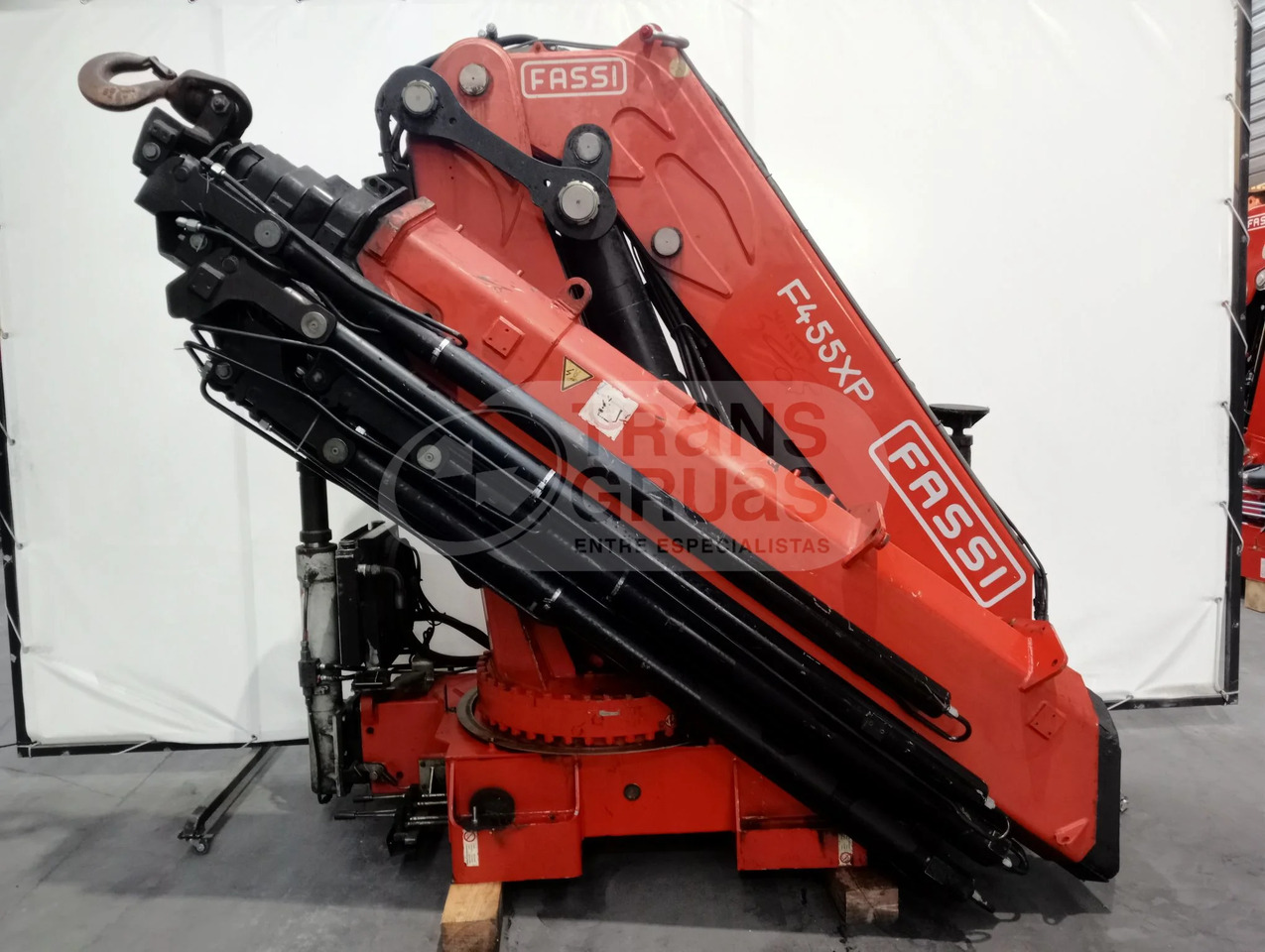Grúa hidráulica Fassi F455AXP.28 - Grúa para camión: foto 4 Grúa hidráulica Fassi F455AXP.28 - Grúa para camión: foto 4