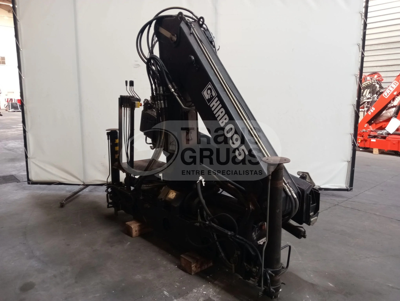 Grúa hidráulica Hiab 095-3 - Grúa para camión: foto 3 Grúa hidráulica Hiab 095-3 - Grúa para camión: foto 3