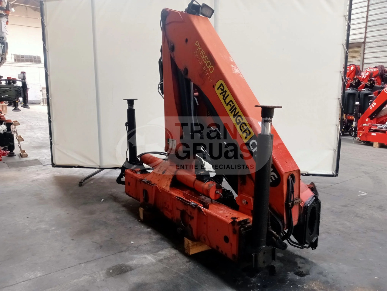 Grúa hidráulica Palfinger PK 15500 - Grúa para camión: foto 5 Grúa hidráulica Palfinger PK 15500 - Grúa para camión: foto 5