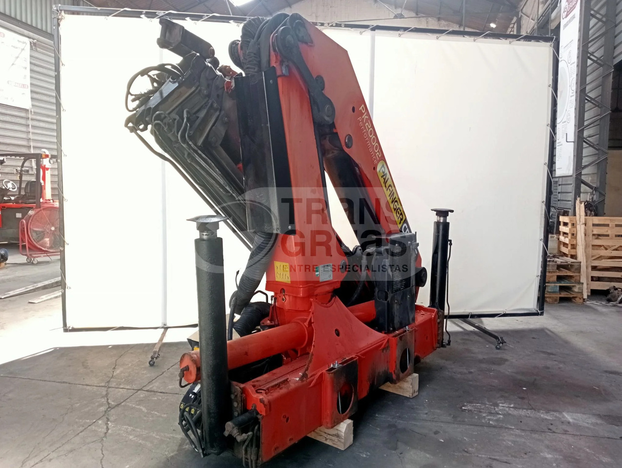 Grúa hidráulica Palfinger PK 20002 - Grúa para camión: foto 4 Grúa hidráulica Palfinger PK 20002 - Grúa para camión: foto 4