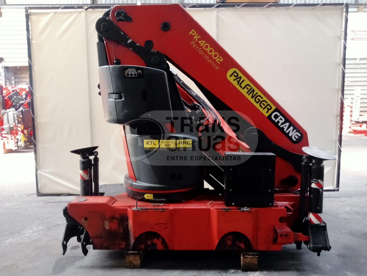 Grúa hidráulica palfinger PK 40002 EH - Grúa para camión: foto 3 Grúa hidráulica palfinger PK 40002 EH - Grúa para camión: foto 3