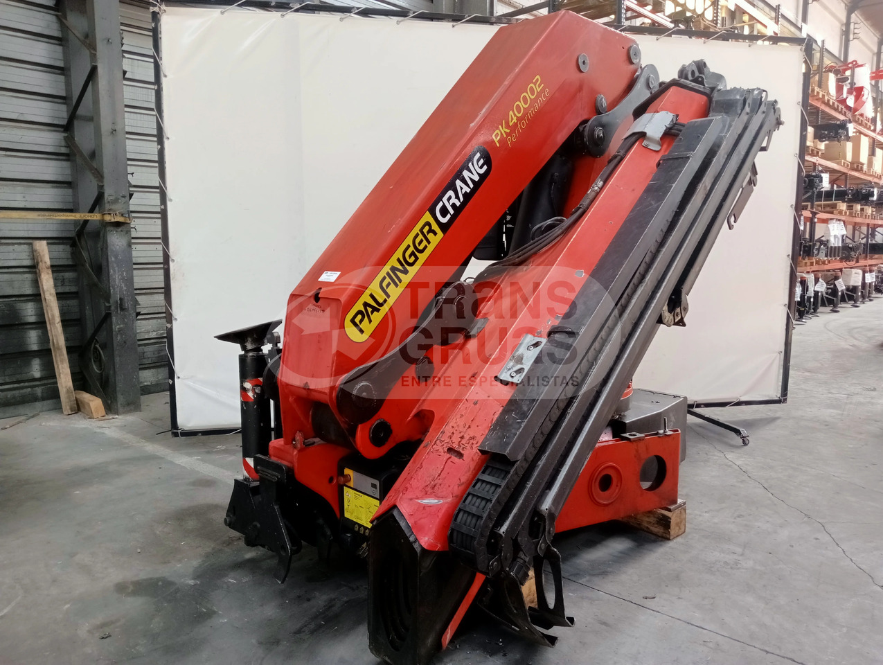 Grúa hidráulica palfinger PK 40002 EH - Grúa para camión: foto 4 Grúa hidráulica palfinger PK 40002 EH - Grúa para camión: foto 4