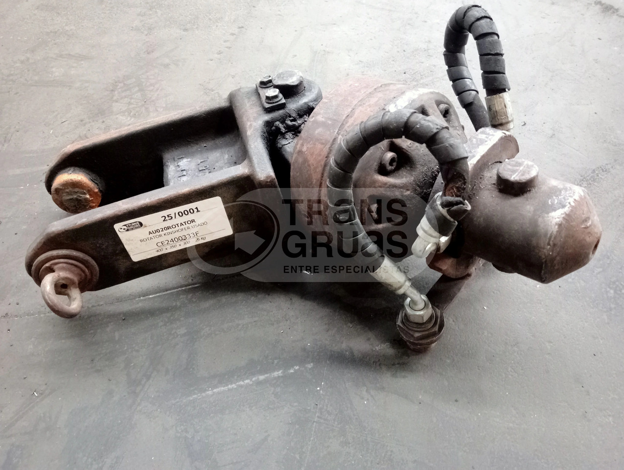 Rotator Kinshofer ocasión 4.500 Kg - Implemento: foto 2 Rotator Kinshofer ocasión 4.500 Kg - Implemento: foto 2