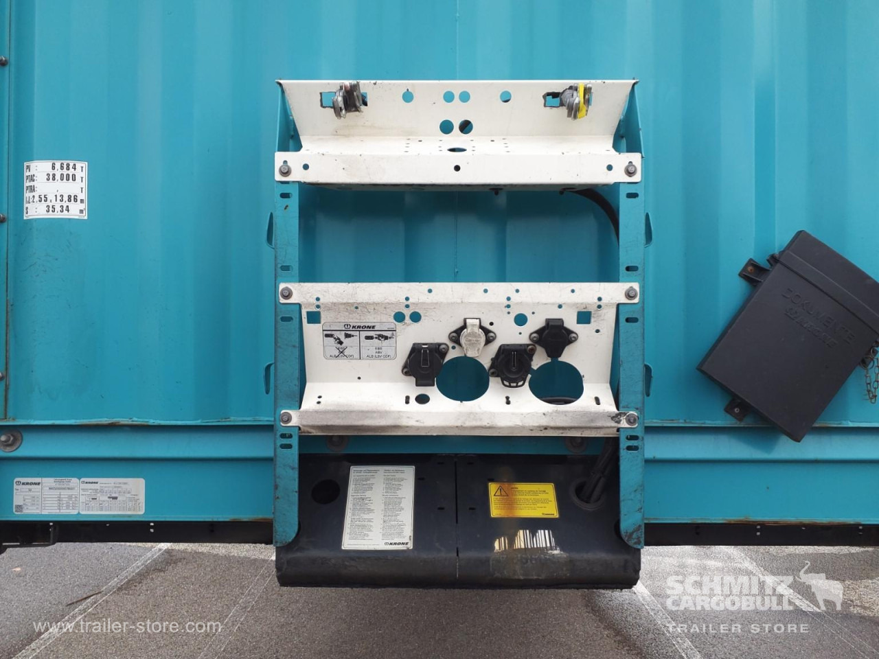 KRONE Curtainsider Dropside - Semirremolque lona: foto 2 KRONE Curtainsider Dropside - Semirremolque lona: foto 2